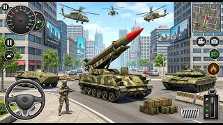 US Rocket Attack Missile Truck 3D #2 Army Truck Simulator - Android GamePlay  screenshot 5