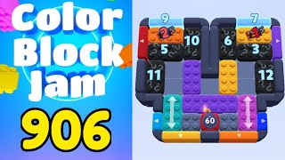 Color Block Jam Level 906 Solution