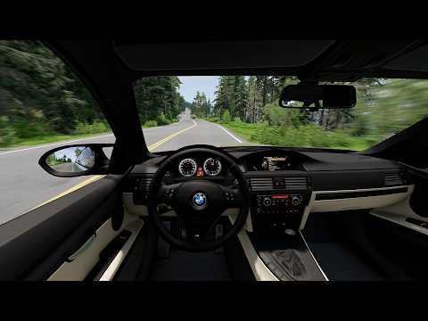 BeamNG Drive -  BMW M3 E92 (NORMAL DRIVING)