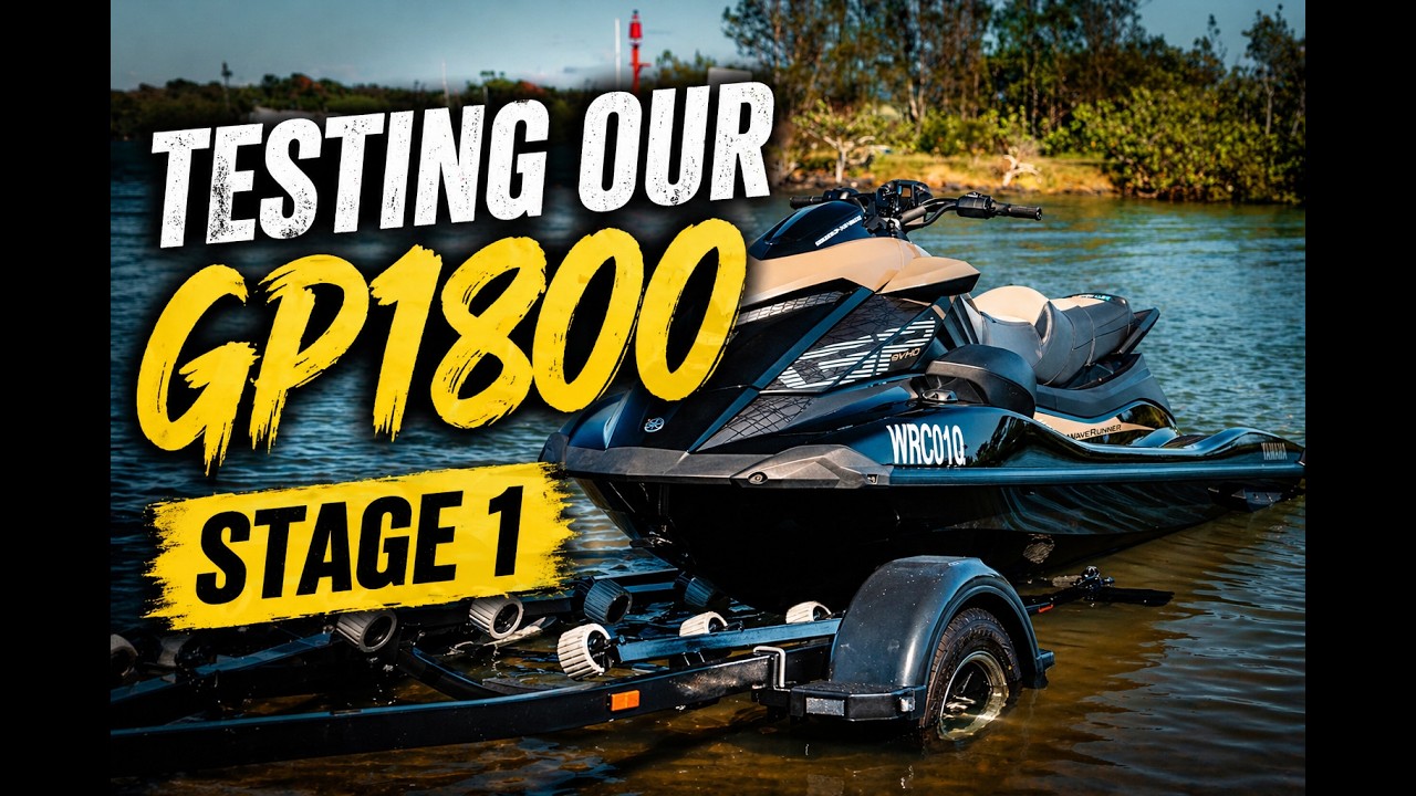 Testing Our Yamaha GP1800 Stage 1 Build | First Ride After Mods Testing Our Yamaha GP1800 Stage 1 Build | First Ride After Mods