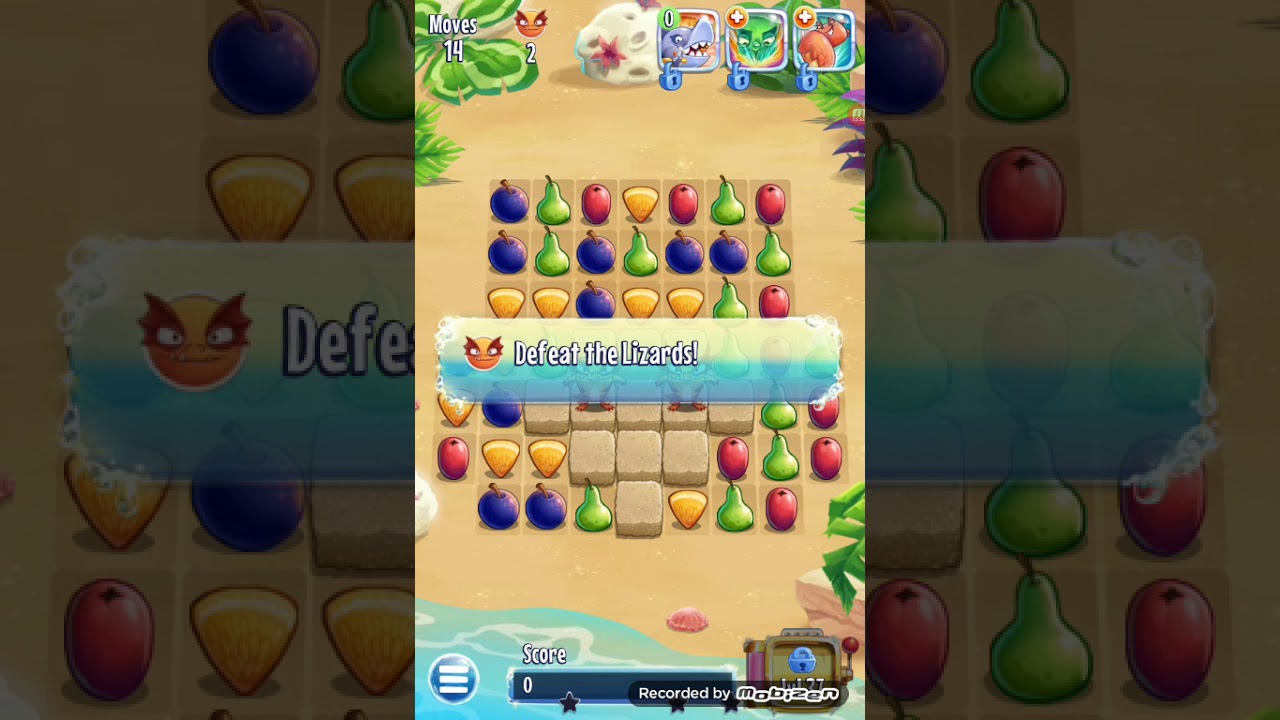 Fruit nibblers part 2 (levels 6 7 8 9 and 10 completed ) YouTube