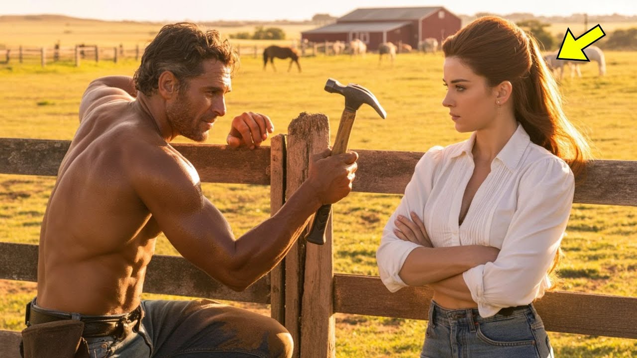 Boiadeiro Humilde Conserta Cerca De Vizinha Nervosa - Sem Saber Era Milionária Fazendeira Apaixonada