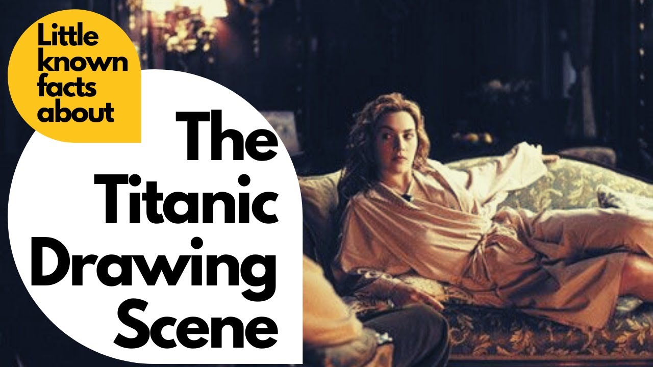 Kate Winslet Titanic Drawing Scene Full