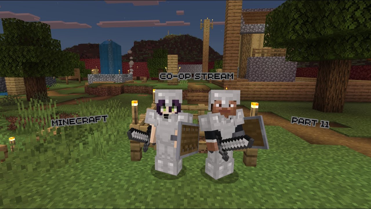 Minecraft Two Player Stream Part 11 - He'd Rather Play War Thunder