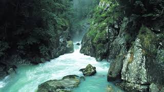 FOOTAGE. 30 sec relaxation - gorgeous river.