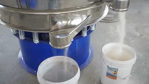 SY rotary vibro sifter powder  vibration sieve screen shaker