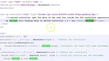 $broadcast angular communication between controlllers