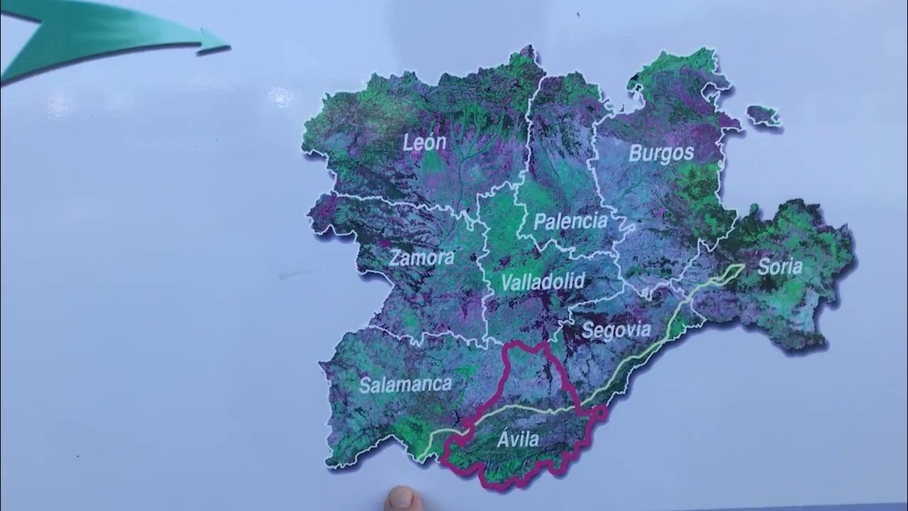 Avila, MAPS of Spain YouTube