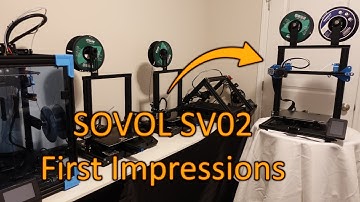 My First Impressions of the SOVOL SV02 Dual Extruder 3D Printer