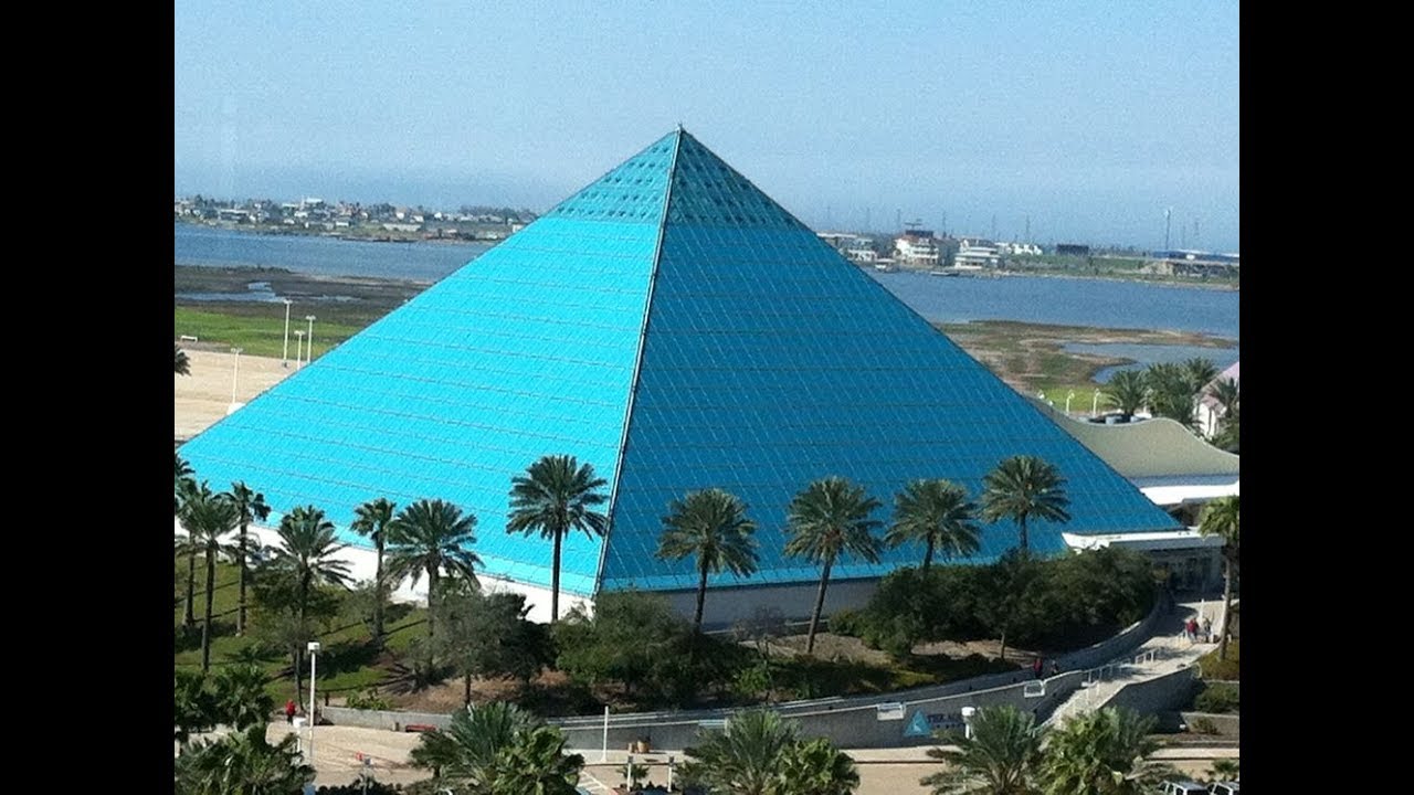 Moody Gardens Aquarium Pyramid Galveston Island Texas Youtube