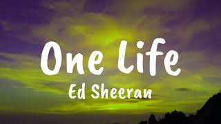 ONE LIFE ED SHEERAN  (Official video) 🎶🎸