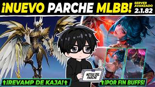 KAJA CAN FLY!!! | KAJA REVAMP AND HANZO & HIRARA BUFFS | MLBB PATCH 2.1.82 CHANGES🔥🔥