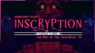 The Every Challenge At Once Run | Rhapsody Plays Inscryption: Kaycee's Mod #22
