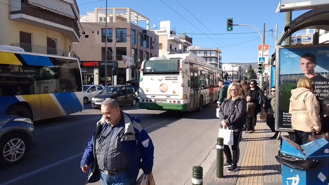 ΟΑΣΑ: Διαδρομή με την γραμμή 747 από Πετρούπολη μέχρι Στ.Μέτρο.Ανθούπολη 