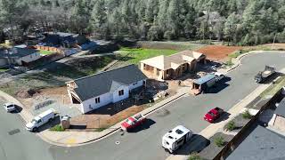 Under construction at Oakridge Estates in Shasta Lake CA