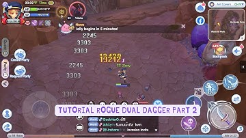 [ROX] TUTORIAL ROGUE DUAL DAGGER PART 2