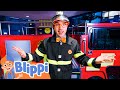 消防士ブリッピーが危機を救います ! ☆ 英語を学ぶ ☆ Blippi the Firefighter to the Rescue! ☆ ブリッピー 日本語 ☆ 子供け教育動画 Blippi