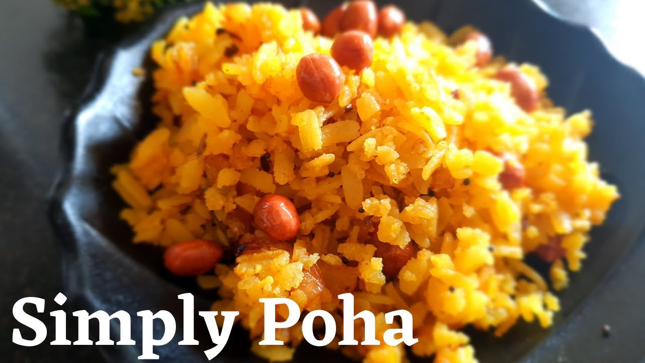 Simply Poha Popular Breakfast Recipe YouTube
