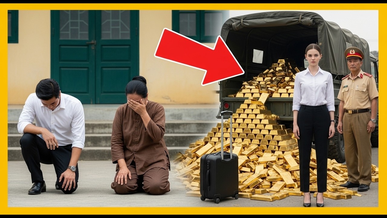 Vừa Đuổi Vợ Nghèo Khỏi Nhà, Chồng Chết Lặng Khi Xe Chở Vàng Phủ Kín Sân!