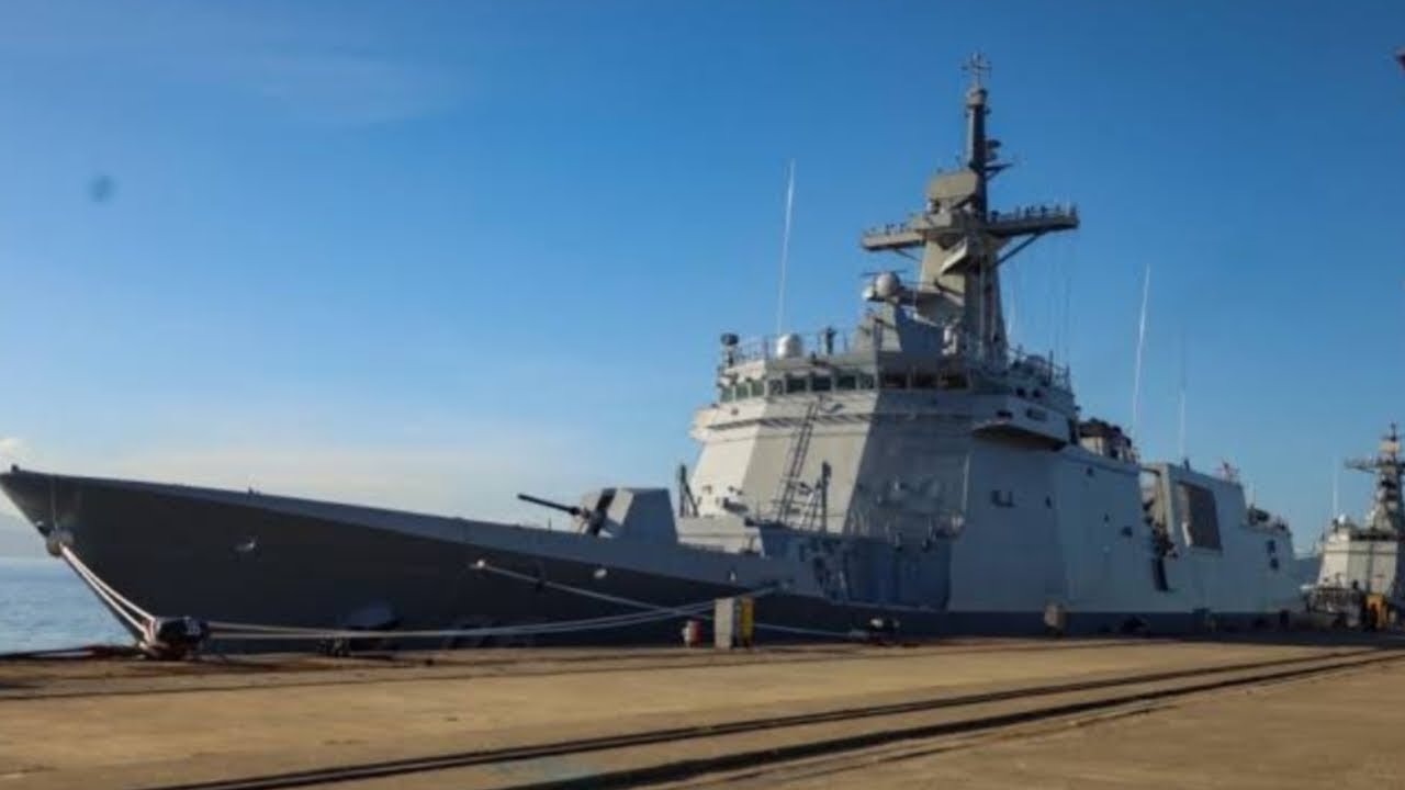 Philippines 2nd Malvar-class Missile Frigate ' BRP Diego Silang arrival in PH, will Commissioned