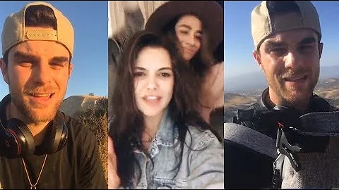 THE ORIGINALS CAST SNAPS August 2017 - NATE BUZZ AND DANIELLE CAMPBELL