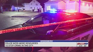 Greensboro police say they need more resources to stop crime in the city