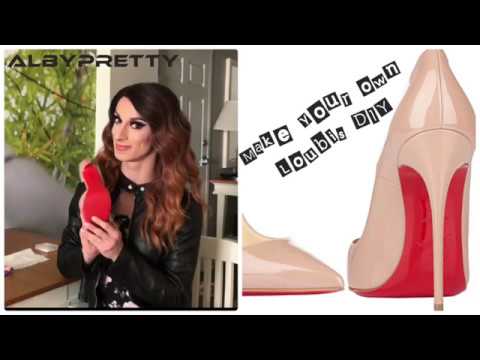 How to DIY Red Bottom Heels - Digital Molt