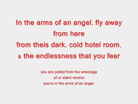 Sarah McLaughlin  In The Arms Of An Angel Lyrics  YouTube