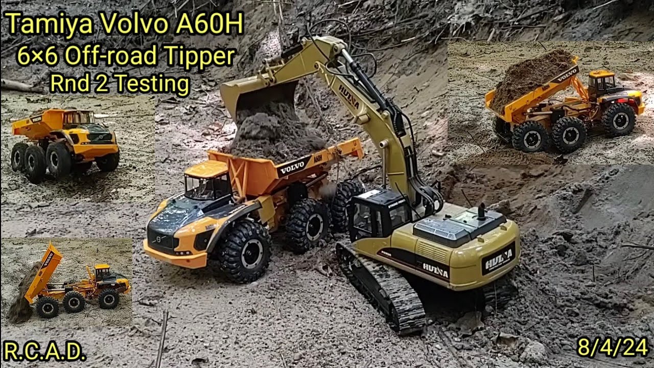 み*ー様 タミヤ　VOLVO A60H ラジコンダンプカー 1/24 SCALE R/C OFF-ROAD VEHICLE VOLVO A60H HAULER 6x6 (G6-01