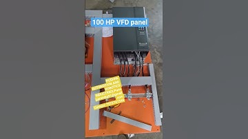 100 HP VFD Panel #vfdpanel #Delta #Automation #controlpanel #controlengineering