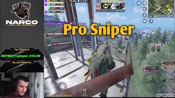 CoD Narco Become Pro Camper Sniper For One Day | CODM