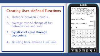 Making UDFs (user defined functions) in the exam