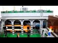 Lego Train Tunnel and Motorized Windmills