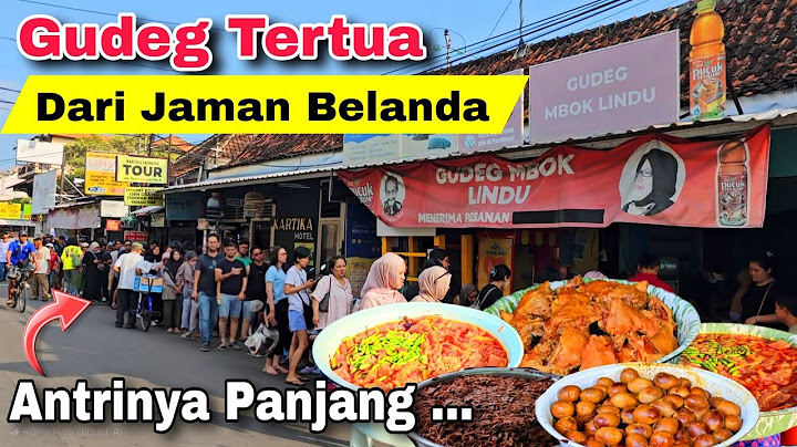 Gudeg Mbok Lindu Jogja - The Oldest Gudeg Since the Dutch Era | Jogja Malioboro Culinary