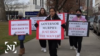 Demand for Murphy's help in reopening Cresskill school