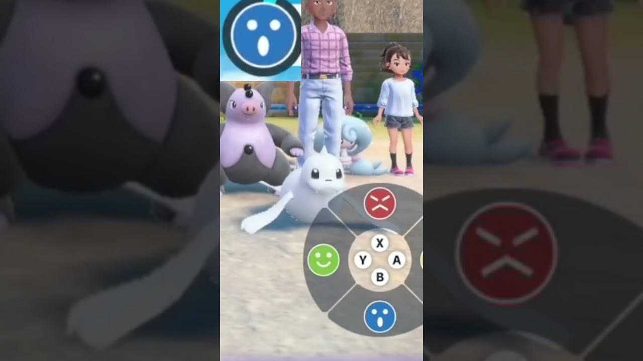 【ジュゴン】ポケモンエクササイズ【ブルーベリー図鑑No.144】#Shorts #pokemon