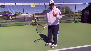Understanding the correct position on the pinpoint serve by Rick Macci