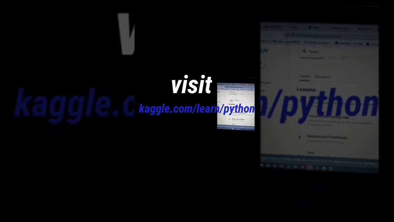 Fastest way to get python certificate - this4tech | kaggle.com - YouTube