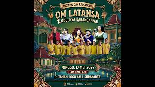 🔴LIVE OM LATANSA JHADUL MUSIK //TAMAN SUNAN JOGO KALI SURAKART // TRI JAYA MULTIMEDIA
