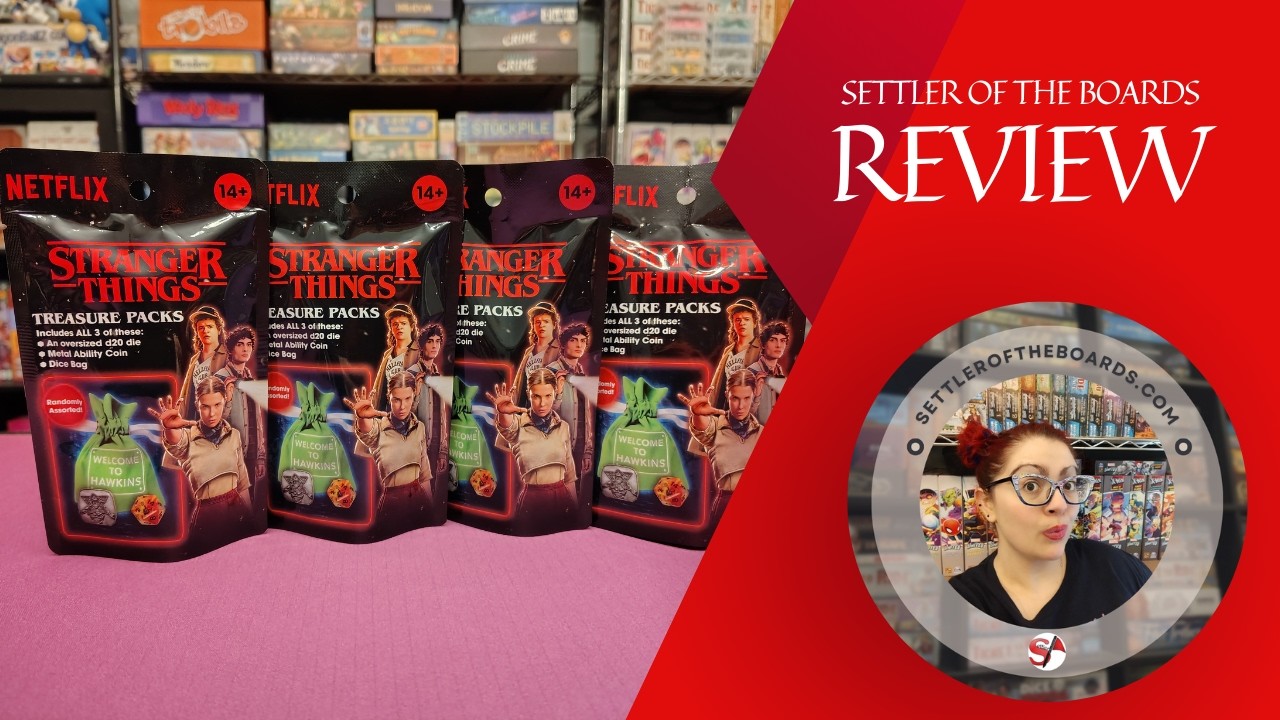 Stranger Things Treasure Packs Unboxing and Review