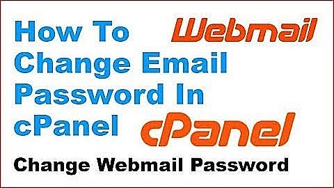 How To Change Webmail Password In cPanel
