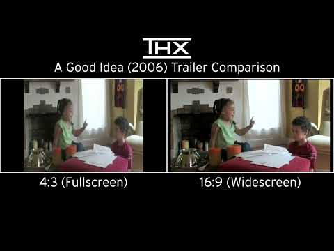 THX A Good Idea (2006) Trailer Comparison