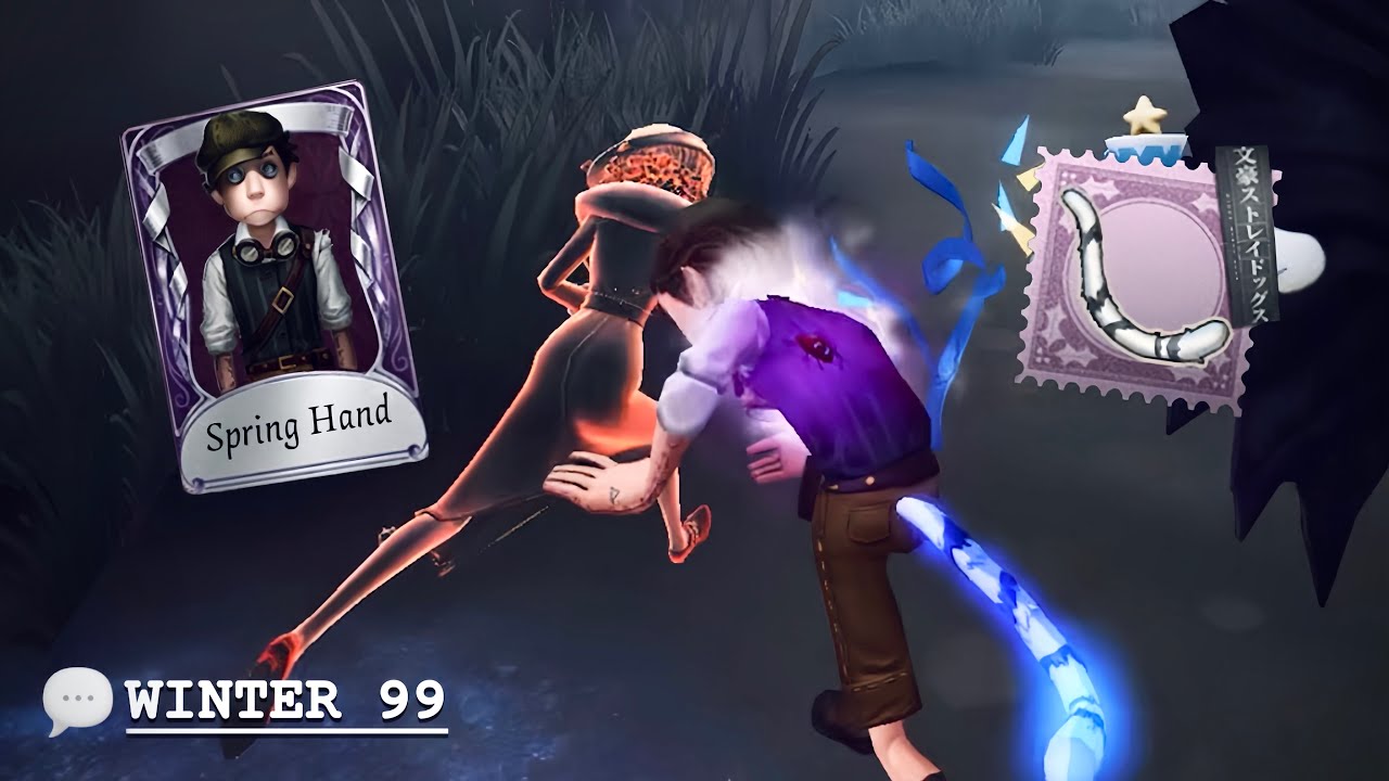 PROTECT & ESCAPE｜"Spring Hand" + "Tiger Tail"｜#9 Mercenary Rank Gameplay【Identity V】