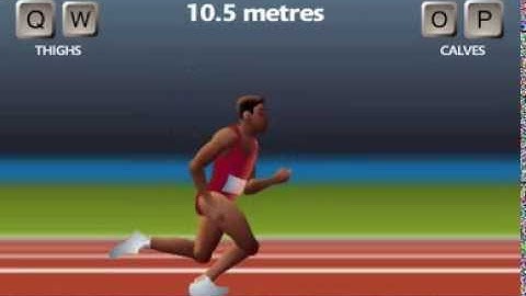 QWOP running