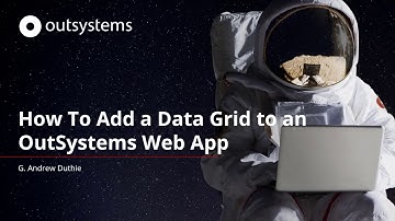 How to Add a Data Grid to an OutSystems Web Application