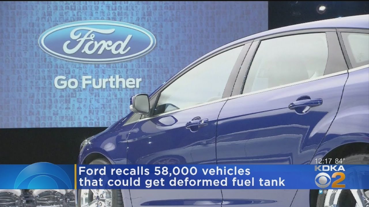 Ford Recalling 58,000 Focus Cars Over Possible Fuel Tank Issues YouTube