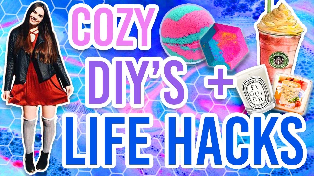 How To Stay Cozy! Fall &amp; Winter OUTFITS, LIFE HACKS, DIYs - YouTube