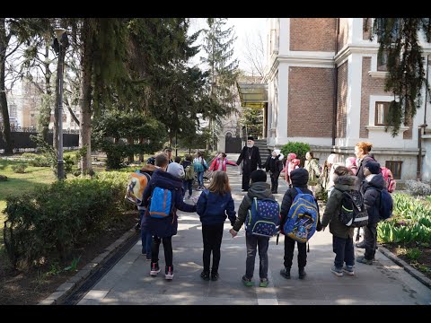 25 de elevi de la Colegiul Naţional „Costache Negri” au vizitat Centrul eparhial din Galaţi