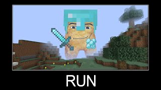 Minecraft wait what meme part 502 (Diamond Gegagedigedagedago NextBot)