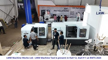 Lakshmi Machine Works Ltd - LMW Machine Tool Division @ Rajkot Machine Tools Show 2024